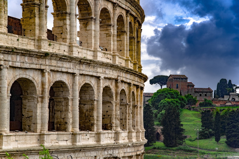 Colosseo colosseo flavian anfiteatro romano arena arch immagini e